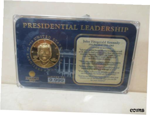 ڶ/ʼݾڽա ƥ    [̵] American Mint John F Kennedy Presidential Leadership Copper Medal + Certificate