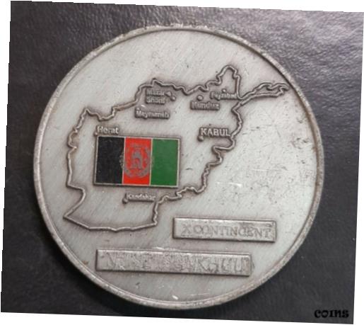 ڶ/ʼݾڽա ƥ    [̵] AFGHANISTAN CAMP MARMAL MAZAR E SHAREEF MEDALLION TAAC NORTH 5X5CM