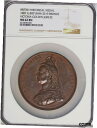 yɔi/iۏ؏tz AeB[NRC RC   [] NGC MS62 1887 Great Britain Queen Victoria bronze 