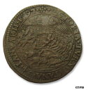  アンティークコイン コイン 金貨 銀貨  Spanish Netherlands AE jeton Dordrecht mint 1597: on the battle of Turnhout