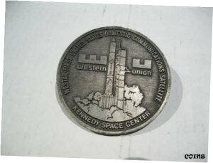 ウェスター通信衛星メダリオン、WU、ケネディ宇宙センターWestar Communications Satellite Medallion, WU, Kennedy Space Center