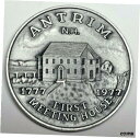 yɔi/iۏ؏tz AeB[NRC RC   [] # C8471 ANTRIM, N.H. PEWTER TOWN MEDAL, BICENTENNIAL 1977