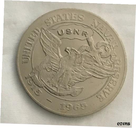 【極美品/品質保証書付】 アンティークコイン コイン 金貨 銀貨 [送料無料] United States Naval Reserve Navy Citizen and Seamanship Coin Medal