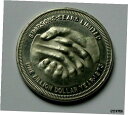 【極美品/品質保証書付】 アンティークコイン コイン 金貨 銀貨 送料無料 Simpsons-Sears CANADA Department Stores 1973 Billion Dollar Year Handshake Medal