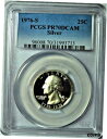 1976-S シルバー ワシントン クォーター PCGS PR70DCAM (価格は PCGS $225 リスト以下)1976-S SILVER WASHINGTON QUARTER PCGS PR70DCAM (PRICED BELOW PCGS $225 LIST)