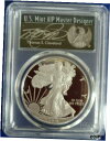 2018 W $1 シルバー アメリカン イーグル PCGS Pr70 DCAM 初日 300 個中 1 号...2018 W $1 Silver Americ...