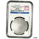 2014-P UNC $1 野球殿堂入り記念 シルバー NGC MS70 ER ブルーラベル2014-P UNC $1 Baseball Hall of Fame Silver Commemorative NGC MS70 ER Blue Label