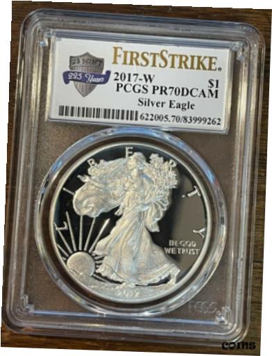 yɔi/iۏ؏tz AeB[NRC RC   [] 2017 W AMERICAN SILVER EAGLE PCGS PR70DCAM 83999262