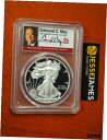 2016 W プルーフ シルバー イーグル PCGS PR70 DCAM MOY 署名済み 初日発行 300 FDI のうち 1 件2016 W PROOF S...
