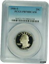 yɔi/iۏ؏tz AeB[NRC RC   [] 1986-S PCGS PR70DCAM Washington Quarter FADED LABEL