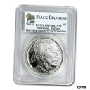 【極美品/品質保証書付】 アンティークコイン コイン 金貨 銀貨 [送料無料] 2001-P Buffalo Black Diamond $1 Silver Commem PR-70 PCGS - SKU #65261