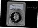 ץʡɥ꥽㤨֡ڶ/ʼݾڽա ƥ  [LOT OF 100] - 1974-S Silver Eisenhower Dollars PCGS PR69DCAM: Super Dealer Lot! [̵] #sot-wr-010545-2674פβǤʤ946,750ߤˤʤޤ