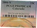 yɔi/iۏ؏tz AeB[NRC RC   [] STATE SALE-25% OFF-U.S. 2006-S COLORADO STATE CLAD PR69DCAM QUAR. KM# 384