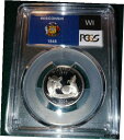 【極美品/品質保証書付】 アンティークコイン コイン 金貨 銀貨 [送料無料] 2004 S Wisconsin State Quarter PCGS PR69DCAM PROOF