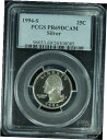 【極美品/品質保証書付】 アンティークコイン コイン 金貨 銀貨 [送料無料] 1994-S PCGS PR69DCAM Washington SILVER Quarter