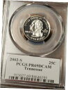 yɔi/iۏ؏tz AeB[NRC RC   [] 2002-s 25c pcgs pr69dcam Tennessee State Quarter