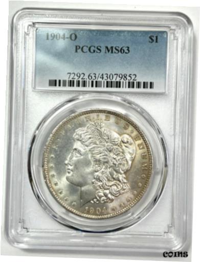 yɔi/iۏ؏tz AeB[NRC RC   [] 1904-O Morgan Silver Dollar - PCGS MS 63