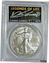 2021 $1 シルバー イーグル -タイプ 2 - PCGS MS70 - レジェンド オブ ライフ - V. ゲレーロ -2021 $1 Silver Eagle -Type 2 - PCGS MS70 - LEGENDS OF LIFE - V. Guerrero -(3)