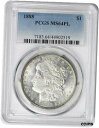 yɔi/iۏ؏tz AeB[NRC RC   [] 1888 Morgan Silver Dollar MS64PL PCGS