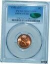 1951 D/S PCGS MS67+RD CAC FS-511 レッド OMM オーバー ミント マーク リンカーン ウィート セント1951 D/S PCG...