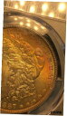 【極美品/品質保証書付】 アンティークコイン コイン 金貨 銀貨 [送料無料] 1887 Morgan Silver $1 Dollar PCGS MS62 Toned
