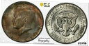 yɔi/iۏ؏tz AeB[NRC RC   [] 1965 SILVER KENNEDY HALF DOLLAR PCGS MS65 UNC MONSTER TONED DEEP COLOR GEM (DR)