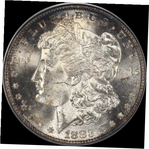 アンティークコイン 銀貨 1883-S Morgan Silver Dollar $1 PCGS MS63 Toned Surfaces  #sot-wr-010575-1912