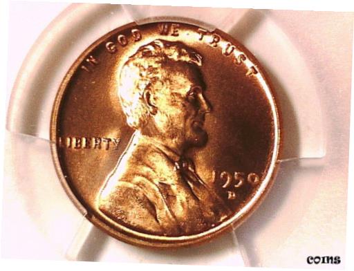 yɔi/iۏ؏tz AeB[NRC RC   [] 1950 D Lincoln Wheat Cent Penny PCGS MS 66 RD 38162790