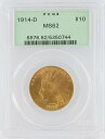 1914-D ゴールド イーグル PCGS MS62 $10 デンバー鋳造インディアン ヘッド 金貨1914-D Gold Eagle PCGS MS62 $10 Denver Minted Indian Head Gold Coin(3)