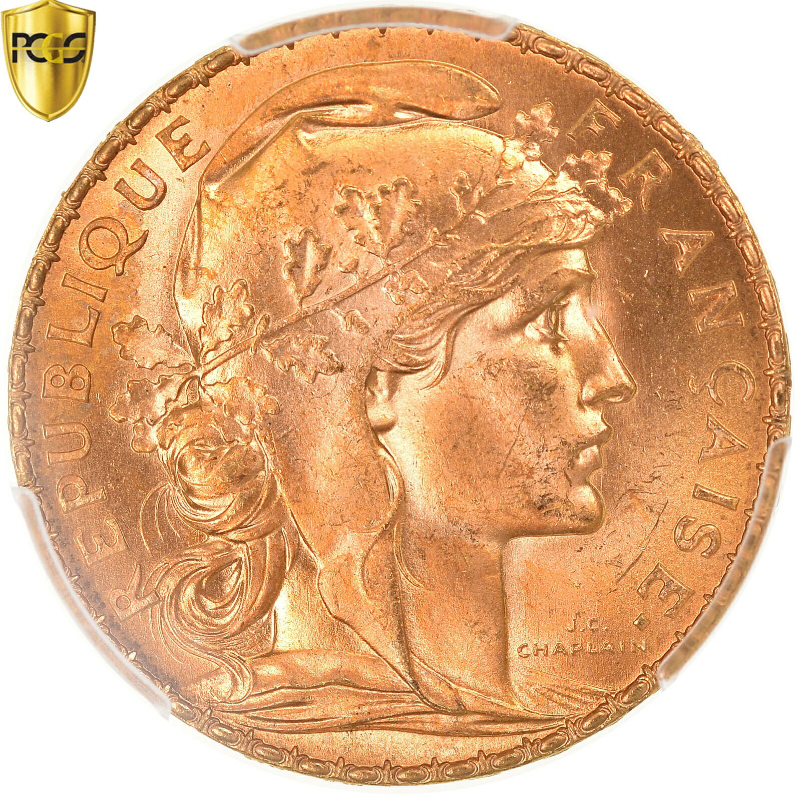  アンティークコイン コイン 金貨 銀貨   Coin, France, Marianne, 20 Francs, 1912, PCGS, MS66, MS(65-70), Gold,