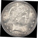 1909-S バーバー クォーター PCGS および CAC MS66+PQ+ コイン ライトトーン1909-S Barber Quarter PCGS and...