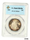 yɔi/iۏ؏tz AeB[NRC d 1883 50c PCGS MS66+ ex: D.L. Hansen - Liberty Seated Half Dollar [] #oot-wr-010590-2777