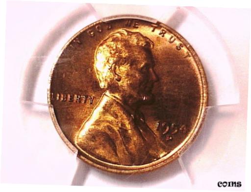 1954 D 󥫡   ڥˡ PCGS MS 65 RD 394309231954 D Lincoln Wheat C...