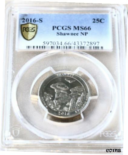 2016 S  硼ˡ NP PCGS MS66 ֥롼 ٥   3542016 S Quarter Sh...