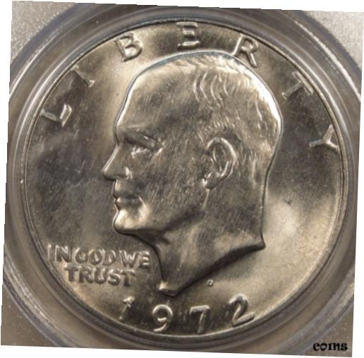  アンティークコイン コイン 金貨 銀貨  1972-D Eisenhower Dollar PCGS MS65 Purchased late 90's