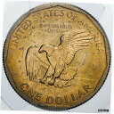 1979-S スーザン B. アンソニー $1 ドル PCGS MS65 美しい色調の魅力1979-S SUSAN B. ANTHONY $1 DOLLAR PCGS MS65 BEAUTIFUL COLOR TONED APPEAL|詳細画像