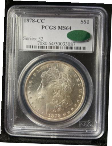 1878-CC PCGS MS64 CAC BEAUTIFUL BLAST WHITE VAM 27※関税は当ショップ負担（お客様負担無し）※全国送料無料・海外輸送無料※商品の状態は画像をご確認下さい（極美品・目立った汚れ無し）※輸入品の為英語表記となります※その他ご不明点はお気軽にお問合せ下さい！Denomination: $1Circulated/Uncirculated: UncirculatedCoin: MorganComposition: SilverYear: 1878Certification Number: 30033087Strike Type: BusinessGrade: MS 64Mint Location: Carson CityCountry/Region of Manufacture: United StatesCertification: PCGS & CACModified Item: No[ご購入前に必ずお読み下さい]親切丁寧に、商品到着までサポート対応させていただきます。■パソコンの画像・画質により色や素材感が、実際の商品と多少異なる場合がございますので予めご了承くださいませ。■お客様のご都合（程度の解釈相違を含む）による商品のご購入後のキャンセル返品は、原則としてお受け致しておりません。未払いのまま2日以上連絡が取れない場合はキャンセルさせて頂きます。その場合、事務局側が自動的に「非常に悪い」の評価を付けてしまいますのでご注意ください。※お支払い頂いた場合は連絡は不要です。※他ショップでも販売しておりますので、稀に在庫がない場合がございます。■不具合での返品は箱などすべてが到着時の状態になるものに限らせていただきます。※当店では不良品はすべて現物確認と不具合の確認を行い対応をさせて頂いております。■お客様のご都合によるご注文確定後の商品のキャンセルにつきましては承っておりません。また、ご入金確認後、またはご決済完了確認後のキャンセルにつきましては、ご注文総額の30％のキャンセル料をご請求させていただきます。■領収書二重発行やトラブル防止のため、領収書発行は行っておりません。事務局側が発行している「支払い明細」が正式な支払い証明となります。支払い明細画面を印刷したものが領収書の代わりになることを各税務署に確認済みです。■年末年始・連休の発送は、業者も休みになる関係でいつもより遅れます。■輸送時の破損の場合は配送業者への報告を行って下さい。報告なしでの対応はできません。■日祝日は定休日とさせていただいております。連絡・発送が出来ませんのであらかじめご了承お願いいたします。■内容は必ずお読みになってからお買い求め下さいますようお願い致します。※在庫状況は常に更新をしておりますが、当社は複数店舗で在庫を共有しているため、ご注文を頂きましても稀に欠品している場合がございます。その際は誠に申し訳ございませんが、その旨をメールまたはお電話にてご連絡させていただきます。ご理解いただけますようお願い申し上げます。親切・丁寧にお取引させていただきますのでよろしくお願いします。 品質保証について 当店の商品の、品質保証についてご紹介いたします。 ▽品質保証書 お買い上げいただく全ての商品に「WORLD RESOURCE品質保証書」をおつけいたします。 これは、WORLD RESOURCEが販売した商品であることを保証するものです。大切に保管してください。 ▽標準保証に関して 当店でご購入頂きました商品は7日以内の標準保証サービスが付属致します。 ※ご購入日につきましては、製品の品質保証書に記載の日付にて確認させていただきます。 ※保証は通常利用時のみの対応となります。 ※ご購入日の確認を致しかねる場合は有償となります。品質保証書は大切に保管して下さい。POINT01　品揃え一番店を目指して 「期待に答えるお店づくりと、時代に合わせたサービスをご提供致します。」 POINT02　多種多様な商品レパートリー 「幅広く、世界の商品をご用意しております。」 POINT03　きっと見つかる！新しい発見 「テレビや雑誌で紹介されたアイテムもいちはやく。」 モットー：丁寧な接客対応 その道数十年のスタッフだからこそできる、“豊富な知識”に基づく商品のご提案。 お探しの商品はお気軽にスタッフにお尋ねください。 「以前は、商品ページあったけど、、、見つからない。」 「初めてアンティークコインの購入をしますが大丈夫ですか？」 「この年代の商品を探していますが、おすすめはありますか？」 「友人にアンティークコインを送りたいけど、おすすめありますか？」 等など、困ったときの質問にも、しっかり対応・お調べ致します。 取寄せ、取り置き等もできますので、商品一覧で見つからなかった商品でも、 スタッフまでお気軽にご相談下さい。 【お問い合わせはお気軽にどうぞ】 suport@world-resource.net