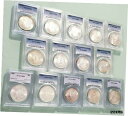 【極美品/品質保証書付】 アンティークコイン 銀貨 1878 - 1921 $1 Morgan Silver Dollar Collection High Grade MS64 GEMS [送料無料] #sof-wr-010648-270