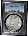 1886 P Morgan Silver Dollar $1 PCGS MS 64 (BU Uncirculated, Unc.) Philadelphia※関税は当ショップ負担（お客様負担無し）※全国送料無料・海外輸送無料※商品の状態は画像をご確認下さい（極美品・目立った汚れ無し）※輸入品の為英語表記となります※その他ご不明点はお気軽にお問合せ下さい！Modified Item: NoCountry/Region of Manufacture: United StatesCoin: MorganCertification: PCGSStrike Type: BusinessMint Location: PhiladelphiaGrade: MS 64Year: 1886Circulated/Uncirculated: UncirculatedComposition: SilverDenomination: $1[ご購入前に必ずお読み下さい]親切丁寧に、商品到着までサポート対応させていただきます。■パソコンの画像・画質により色や素材感が、実際の商品と多少異なる場合がございますので予めご了承くださいませ。■お客様のご都合（程度の解釈相違を含む）による商品のご購入後のキャンセル返品は、原則としてお受け致しておりません。未払いのまま2日以上連絡が取れない場合はキャンセルさせて頂きます。その場合、事務局側が自動的に「非常に悪い」の評価を付けてしまいますのでご注意ください。※お支払い頂いた場合は連絡は不要です。※他ショップでも販売しておりますので、稀に在庫がない場合がございます。■不具合での返品は箱などすべてが到着時の状態になるものに限らせていただきます。※当店では不良品はすべて現物確認と不具合の確認を行い対応をさせて頂いております。■お客様のご都合によるご注文確定後の商品のキャンセルにつきましては承っておりません。また、ご入金確認後、またはご決済完了確認後のキャンセルにつきましては、ご注文総額の30％のキャンセル料をご請求させていただきます。■領収書二重発行やトラブル防止のため、領収書発行は行っておりません。事務局側が発行している「支払い明細」が正式な支払い証明となります。支払い明細画面を印刷したものが領収書の代わりになることを各税務署に確認済みです。■年末年始・連休の発送は、業者も休みになる関係でいつもより遅れます。■輸送時の破損の場合は配送業者への報告を行って下さい。報告なしでの対応はできません。■日祝日は定休日とさせていただいております。連絡・発送が出来ませんのであらかじめご了承お願いいたします。■内容は必ずお読みになってからお買い求め下さいますようお願い致します。※在庫状況は常に更新をしておりますが、当社は複数店舗で在庫を共有しているため、ご注文を頂きましても稀に欠品している場合がございます。その際は誠に申し訳ございませんが、その旨をメールまたはお電話にてご連絡させていただきます。ご理解いただけますようお願い申し上げます。親切・丁寧にお取引させていただきますのでよろしくお願いします。 品質保証について 当店の商品の、品質保証についてご紹介いたします。 ▽品質保証書 お買い上げいただく全ての商品に「WORLD RESOURCE品質保証書」をおつけいたします。 これは、WORLD RESOURCEが販売した商品であることを保証するものです。大切に保管してください。 ▽標準保証に関して 当店でご購入頂きました商品は7日以内の標準保証サービスが付属致します。 ※ご購入日につきましては、製品の品質保証書に記載の日付にて確認させていただきます。 ※保証は通常利用時のみの対応となります。 ※ご購入日の確認を致しかねる場合は有償となります。品質保証書は大切に保管して下さい。POINT01　品揃え一番店を目指して 「期待に答えるお店づくりと、時代に合わせたサービスをご提供致します。」 POINT02　多種多様な商品レパートリー 「幅広く、世界の商品をご用意しております。」 POINT03　きっと見つかる！新しい発見 「テレビや雑誌で紹介されたアイテムもいちはやく。」 モットー：丁寧な接客対応 その道数十年のスタッフだからこそできる、“豊富な知識”に基づく商品のご提案。 お探しの商品はお気軽にスタッフにお尋ねください。 「以前は、商品ページあったけど、、、見つからない。」 「初めてアンティークコインの購入をしますが大丈夫ですか？」 「この年代の商品を探していますが、おすすめはありますか？」 「友人にアンティークコインを送りたいけど、おすすめありますか？」 等など、困ったときの質問にも、しっかり対応・お調べ致します。 取寄せ、取り置き等もできますので、商品一覧で見つからなかった商品でも、 スタッフまでお気軽にご相談下さい。 【お問い合わせはお気軽にどうぞ】 suport@world-resource.net