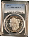  アンティークコイン 銀貨 Blue Chip Quality 1884-O Morgan Silver Dollar PCGS MS64 DMPL AL731  #sot-wr-010648-3715