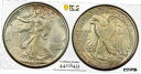 yɔi/iۏ؏tz AeB[NRC RC   [] 1945-D PCGS UNC Detail Silver Walking Liberty Half Dollar | 50c US Coin #32525A