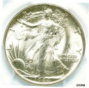 【極美品/品質保証書付】 アンティークコイン コイン 金貨 銀貨 [送料無料] 1944 (P) Silver Walking Liberty Half-Dollar PCGS MS-64