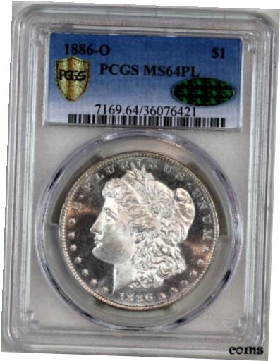 ڶ/ʼݾڽա ƥ  * 1886-O * MS64 PL PCGS CAC * MORGAN SILVER DOLLAR * PREMIUM REGISTRY QUALITY * [̵] #sot-wr-010648-73