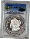 【極美品/品質保証書付】 アンティークコイン 銀貨 * 1886-O * MS64 PL PCGS CAC * MORGAN SILVER DOLLAR * PREMIUM REGISTRY QUALITY * [送料無料] #sot-wr-010648-73