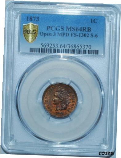 1873 PCGS MS64RB Red Brown FS-1302 S-6 MPD Misplaced Date Tied For Finest※関税は当ショップ負担（お客様負担無し）※全国送料無料・海外輸送無料※商品の状態は画像をご確認下さい（極美品・目立った汚れ無し）※輸入品の為英語表記となります※その他ご不明点はお気軽にお問合せ下さい！Seller Notes: “PCGS MS64RB FS-1302 S-6”Certification: PCGSMint Location: PhiladelphiaDenomination: Small CentCountry/Region of Manufacture: United StatesCirculated/Uncirculated: UncirculatedYear: 1873Grade: MS 64Strike Type: BusinessCountry of Manufacture: United StatesComposition: BronzeCertification Number: 36865370[ご購入前に必ずお読み下さい]親切丁寧に、商品到着までサポート対応させていただきます。■パソコンの画像・画質により色や素材感が、実際の商品と多少異なる場合がございますので予めご了承くださいませ。■お客様のご都合（程度の解釈相違を含む）による商品のご購入後のキャンセル返品は、原則としてお受け致しておりません。未払いのまま2日以上連絡が取れない場合はキャンセルさせて頂きます。その場合、事務局側が自動的に「非常に悪い」の評価を付けてしまいますのでご注意ください。※お支払い頂いた場合は連絡は不要です。※他ショップでも販売しておりますので、稀に在庫がない場合がございます。■不具合での返品は箱などすべてが到着時の状態になるものに限らせていただきます。※当店では不良品はすべて現物確認と不具合の確認を行い対応をさせて頂いております。■お客様のご都合によるご注文確定後の商品のキャンセルにつきましては承っておりません。また、ご入金確認後、またはご決済完了確認後のキャンセルにつきましては、ご注文総額の30％のキャンセル料をご請求させていただきます。■領収書二重発行やトラブル防止のため、領収書発行は行っておりません。事務局側が発行している「支払い明細」が正式な支払い証明となります。支払い明細画面を印刷したものが領収書の代わりになることを各税務署に確認済みです。■年末年始・連休の発送は、業者も休みになる関係でいつもより遅れます。■輸送時の破損の場合は配送業者への報告を行って下さい。報告なしでの対応はできません。■日祝日は定休日とさせていただいております。連絡・発送が出来ませんのであらかじめご了承お願いいたします。■内容は必ずお読みになってからお買い求め下さいますようお願い致します。※在庫状況は常に更新をしておりますが、当社は複数店舗で在庫を共有しているため、ご注文を頂きましても稀に欠品している場合がございます。その際は誠に申し訳ございませんが、その旨をメールまたはお電話にてご連絡させていただきます。ご理解いただけますようお願い申し上げます。親切・丁寧にお取引させていただきますのでよろしくお願いします。 品質保証について 当店の商品の、品質保証についてご紹介いたします。 ▽品質保証書 お買い上げいただく全ての商品に「WORLD RESOURCE品質保証書」をおつけいたします。 これは、WORLD RESOURCEが販売した商品であることを保証するものです。大切に保管してください。 ▽標準保証に関して 当店でご購入頂きました商品は7日以内の標準保証サービスが付属致します。 ※ご購入日につきましては、製品の品質保証書に記載の日付にて確認させていただきます。 ※保証は通常利用時のみの対応となります。 ※ご購入日の確認を致しかねる場合は有償となります。品質保証書は大切に保管して下さい。POINT01　品揃え一番店を目指して 「期待に答えるお店づくりと、時代に合わせたサービスをご提供致します。」 POINT02　多種多様な商品レパートリー 「幅広く、世界の商品をご用意しております。」 POINT03　きっと見つかる！新しい発見 「テレビや雑誌で紹介されたアイテムもいちはやく。」 モットー：丁寧な接客対応 その道数十年のスタッフだからこそできる、“豊富な知識”に基づく商品のご提案。 お探しの商品はお気軽にスタッフにお尋ねください。 「以前は、商品ページあったけど、、、見つからない。」 「初めてアンティークコインの購入をしますが大丈夫ですか？」 「この年代の商品を探していますが、おすすめはありますか？」 「友人にアンティークコインを送りたいけど、おすすめありますか？」 等など、困ったときの質問にも、しっかり対応・お調べ致します。 取寄せ、取り置き等もできますので、商品一覧で見つからなかった商品でも、 スタッフまでお気軽にご相談下さい。 【お問い合わせはお気軽にどうぞ】 suport@world-resource.net