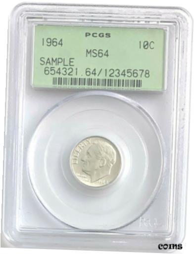 ڶ/ʼݾڽա ƥ    [̵] 1964 Roosevelt MS 64 10c PCGS