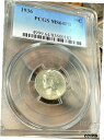 1936 マーキュリー ダイム PCGS MS64FB ブラスト ホワイト ジェム ルック Ebay CHN で最安値1936 Mercury Dime PCG...