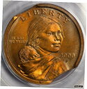 ץʡɥ꥽㤨֡ڶ/ʼݾڽա ƥ    [̵] 2000 PCGS MS64 7% Double Clip Sacagawea Dollar Mint Error with Rainbow ToningפβǤʤ194,250ߤˤʤޤ