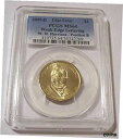2009 D WH ハリソン大統領ドル Pos B 弱いエッジ レタリング エラー MS64 PCGS2009 D WH Harrison Presidenti...