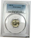 yɔi/iۏ؏tz AeB[NRC RC   [] 1982-D PCGS MS64 Mint State Roosevelt Dime 10c Coin US Item #31653B